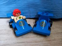 Lego Duplo blaue Rennautos  Nummer 2 mit Fahrer Set Rheinland-Pfalz - Diez Vorschau