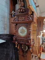 Wanduhr Uhr antik alt Freischwinger Jugendstil Pendel Dom Gong Niedersachsen - Wolfsburg Vorschau