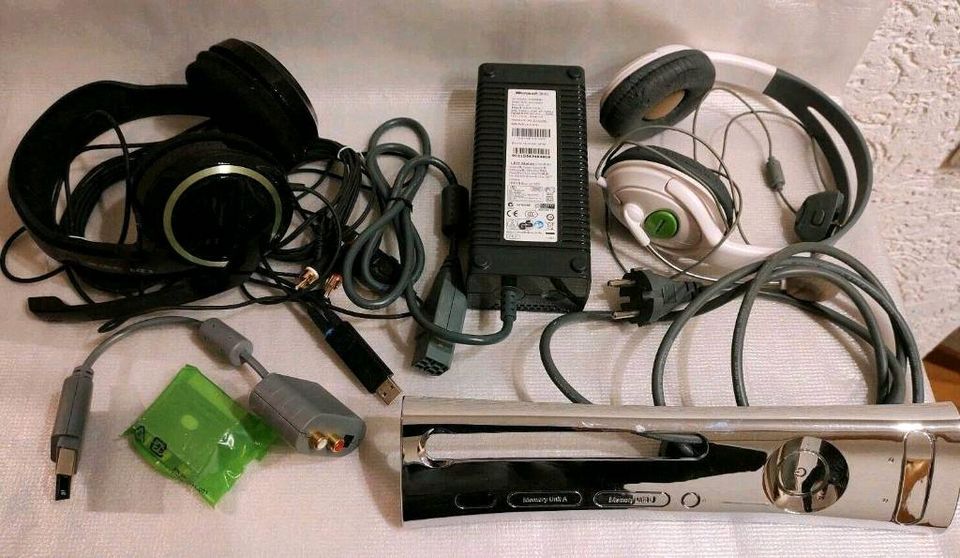 XBox360 Netzteil HP-A1503P2 Sennheiser X320 Headset HD Kabel Akku in Hagen