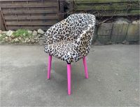 Sessel Stuhl Leo Leopard Leomuster Pink Designer Möbel Stoff NEU Eimsbüttel - Hamburg Harvestehude Vorschau