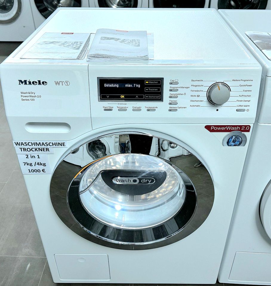 Miele WT1 , 2in1, 7kg/4kg Waschtrockner Waschmaschine/Trockner in Bad Salzuflen