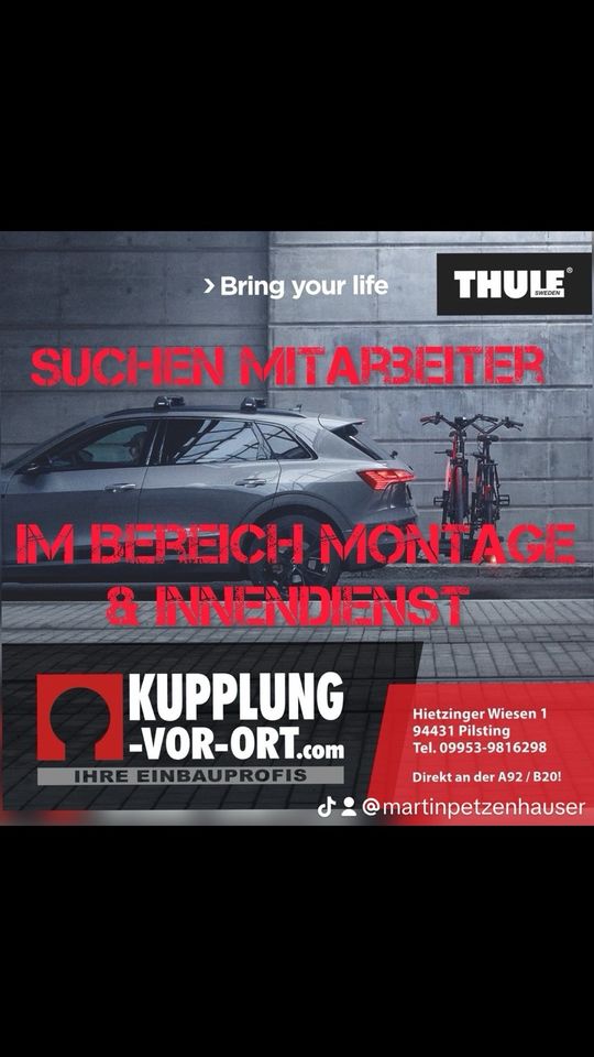 Wir suchen qualifizierte und motivierte Mitarbeiter in der Montage und im Innendienst in Pilsting