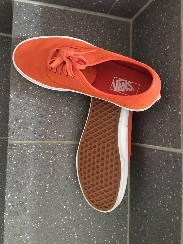 VANS Sneaker orange Gr. 41 neuwertig in Wehr