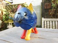 Katze Katzen Metall Figur Skulptur Katzenfigur groß Bayern - Mauern Vorschau