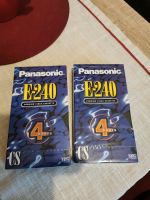 2 Panasonic VHS E- 240 video cassetten zu verkaufen Schleswig-Holstein - Lägerdorf Vorschau