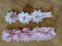 Baby Haarband / Stirnband, Blumen, rosa Niedersachsen - Grünendeich Niederelbe Vorschau