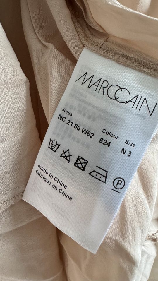 Neu*Maxikleid*Marc Cain*Seide*N3*camelfarben*NP499€ in Erfurt