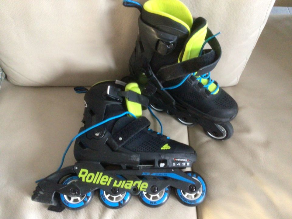 Rollerblade adjustable - Größe 33 bis 36,5 - Inliner in Lambsheim