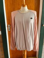 NAKETANO Bluse Langarmshirt grau rosa Gr.L wie neu Niedersachsen - Wolfsburg Vorschau