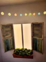 Ikea Lichtinstallation Deko-Fenster shabby look Sachsen-Anhalt - Magdeburg Vorschau