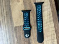 Apple Watch Silikon Armband 44mm schwarz/blau Essen-Borbeck - Essen-Vogelheim Vorschau