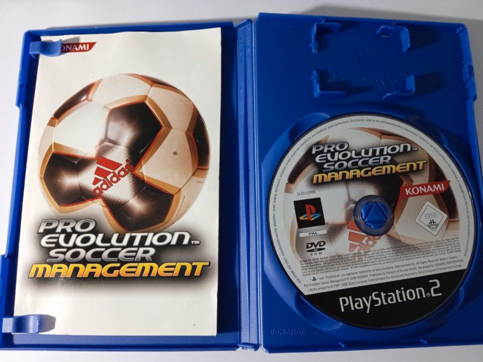 PLAYSTATION 2 SPIEL PRO EVOLUTION SOCCER MANAGMENT in Leipzig