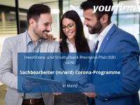 Sachbearbeiter (m/w/d) Corona-Programme | Mainz Rheinland-Pfalz - Mainz Vorschau