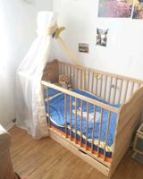 Neuw. Himmelbett Kinderbett Bett Matratze 140x70 Holz Gitterbett Hamburg-Mitte - Hamburg Wilhelmsburg Vorschau