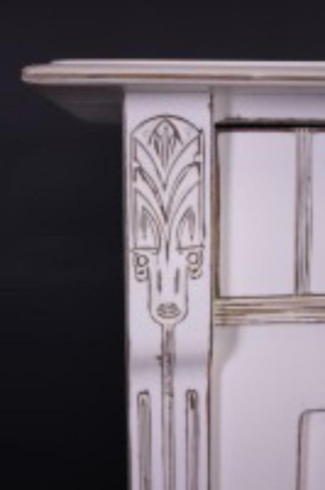 Antikes Vertiko Jugendstil shabby-chic restauriert aus 1900 #1212 in Walldorf