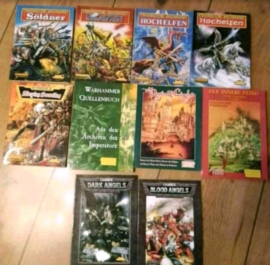 Warhammer Armeebücher,Codex und Quellenbücher in Bottrop