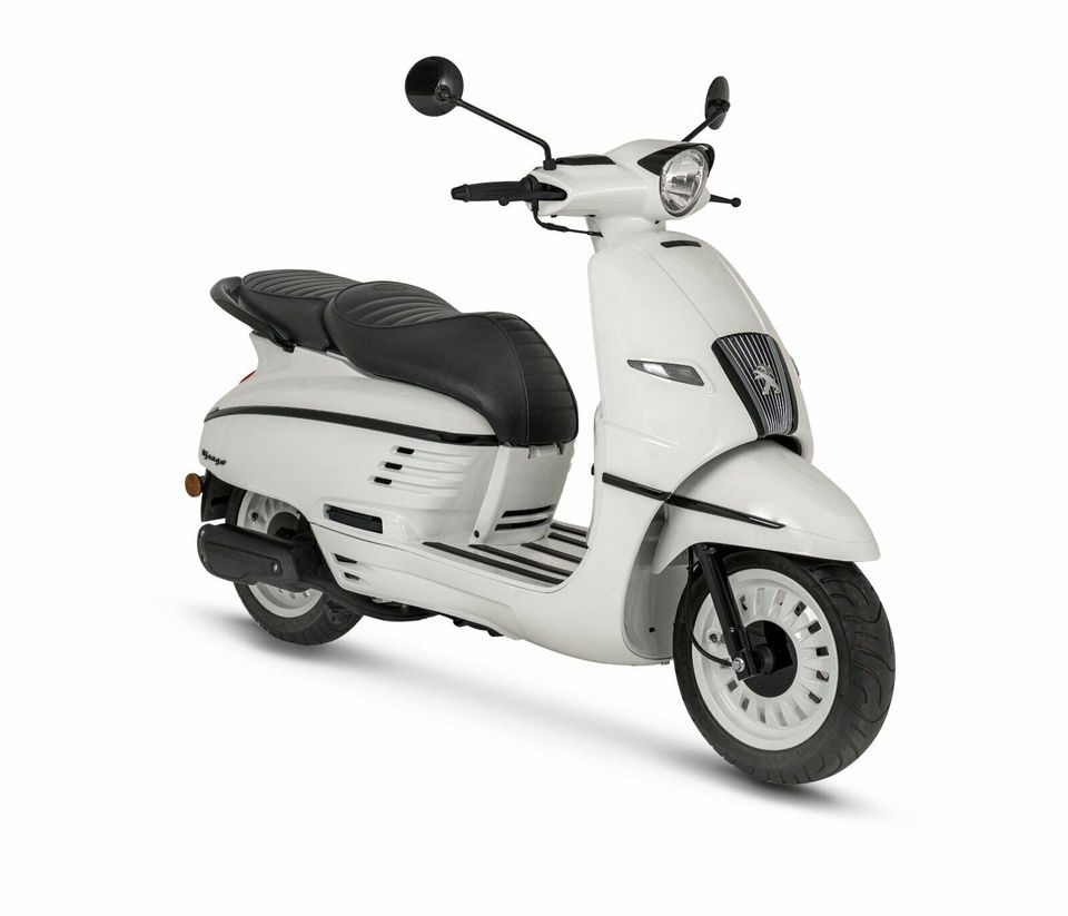 Peugeot Django 50 oder 125 4T Euro 5 Milky White in Itterbeck