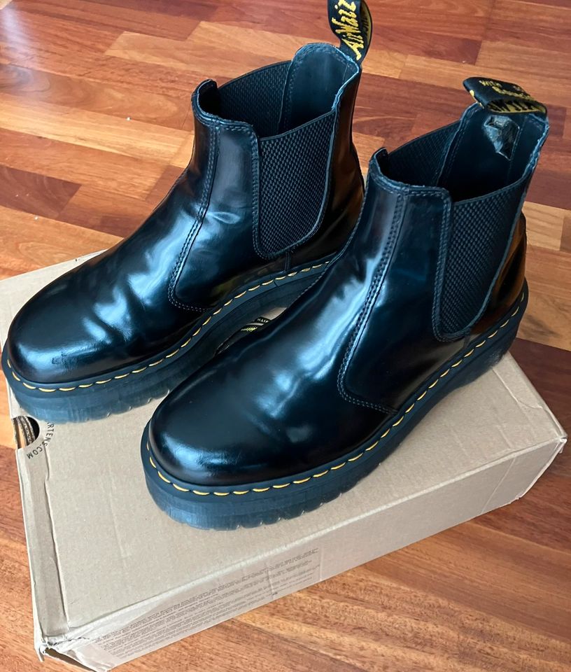 Dr. Martens 2976 QUAD GLATTLEDER PLATEAU CHELSEA BOOTS 45 in Bremen