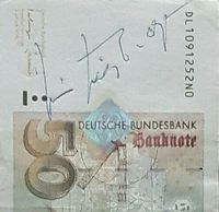 ■■HANDSIGNIERT ■■Marius Müller Westernhagen Autogram/50 DM Schein Baden-Württemberg - Heilbronn Vorschau