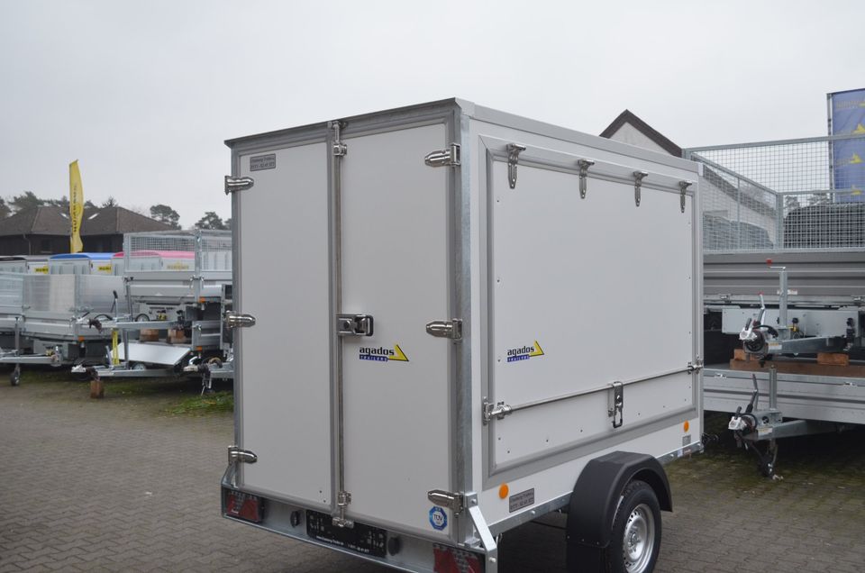 PKW Anhänger NEU 1300 kg Kofferanhänger 2505x1500x1800 mm Klappe in Bielefeld