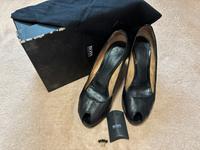 Peeptoe Pumps von Hugo Boss Gr 40 Hessen - Weiterstadt Vorschau