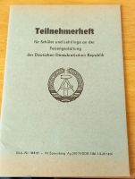 DDR Ostalgie Teilnehmerheft Feriengestaltung Spremberg Thüringen - Sömmerda Vorschau