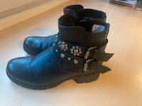 ❤️ Neuwertige Tom Tailor Stiefeletten Boots 38 schwarz Bayern - Türkheim Vorschau