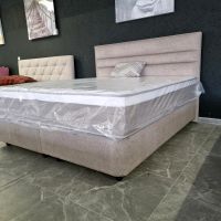 Boxspringbett 180x200 Stoff Braun Matratze Bettkasten Neu Nordrhein-Westfalen - Oberhausen Vorschau