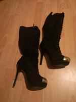 Damenstiefel Stiefel Größe 36 Jumex High Heels Stilettos Schleswig-Holstein - Schacht-Audorf Vorschau