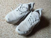 Nike Air 270 hellgrau-lila, Größe 40,5, gebraucht, gern getragen Niedersachsen - Obernkirchen Vorschau
