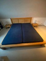 Bettgestell Bett Doppelbett massiv Eiche Niedersachsen - Hagen im Bremischen Vorschau