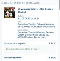 Beatles Musical - All You Need Is love München 09.06.2024 Bayern - Traunstein Vorschau