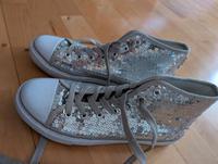Paillettensneaker silber Hessen - Bad Camberg Vorschau