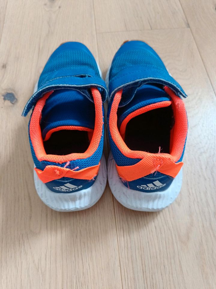 ⭐ Adidas Sneaker/Turnschuhe, blau-orange, Gr. 31 in Spelle