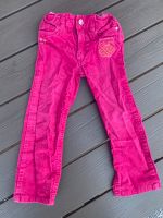 Verstellbare H&M Cordhose Gr. 98 mit Eule pink Nordfriesland - Rantrum Vorschau