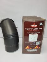 Senotherm Bogen 90° schwarz 2mm 130mm mit Tür Sachsen - Schöneck Vorschau