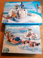 Playmobil Action 9056 Polar Forscher + 9057 Hundeschlitten Sachsen-Anhalt - Loitsche-Heinrichsberg Vorschau