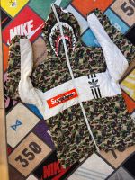 BAPE X adidas ABC Camo Firebird Shark Puffer Jacke Nordrhein-Westfalen - Rösrath Vorschau