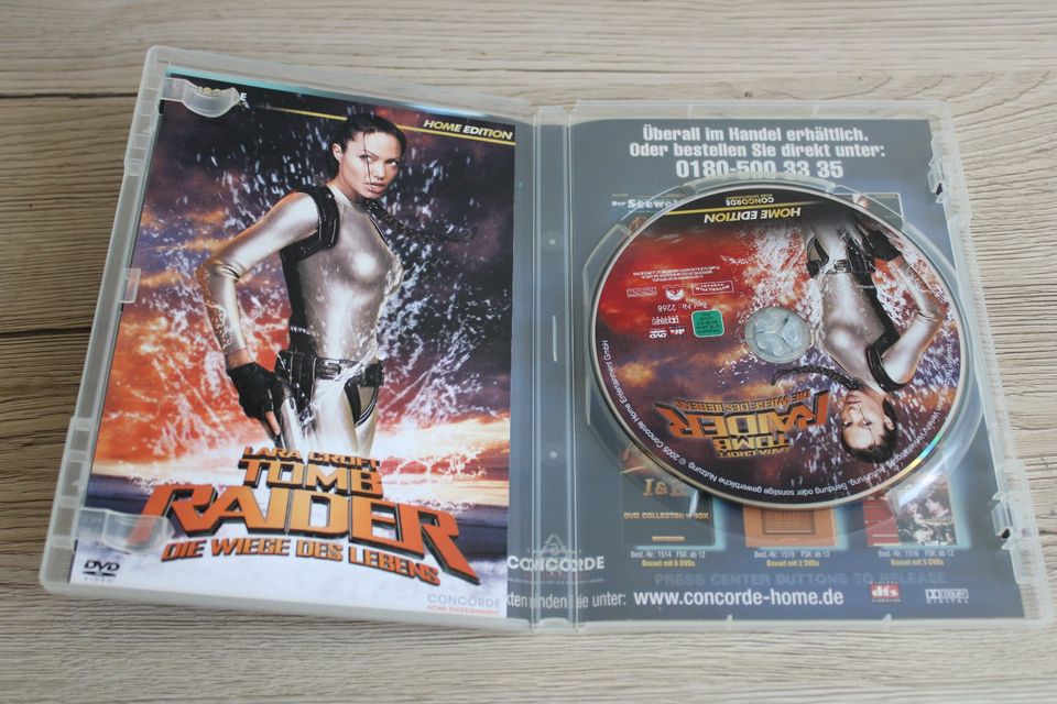 DVD Rob Roy + Tomb Raider 1+2 + Bluray Mediabook Air Borne in Bernburg (Saale)