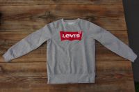 Levi's Sweatshirt / Langarm / Gr. 152 / hellgrau mit Logo Hessen - Schaafheim Vorschau