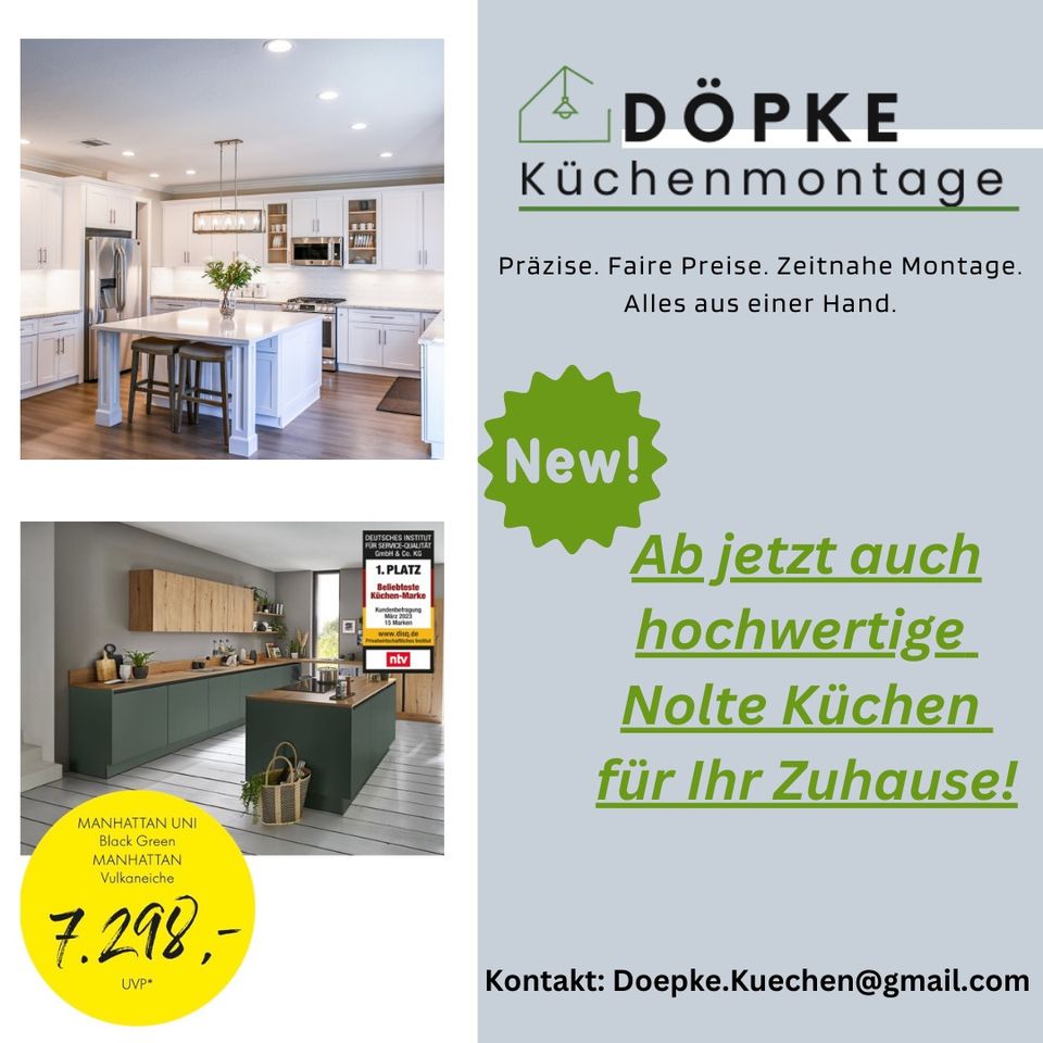 Küchenmontage, Nolte Küchen Verkauf,Möbel Aufbau, Küchen Aufbau. in Weiden (Oberpfalz)