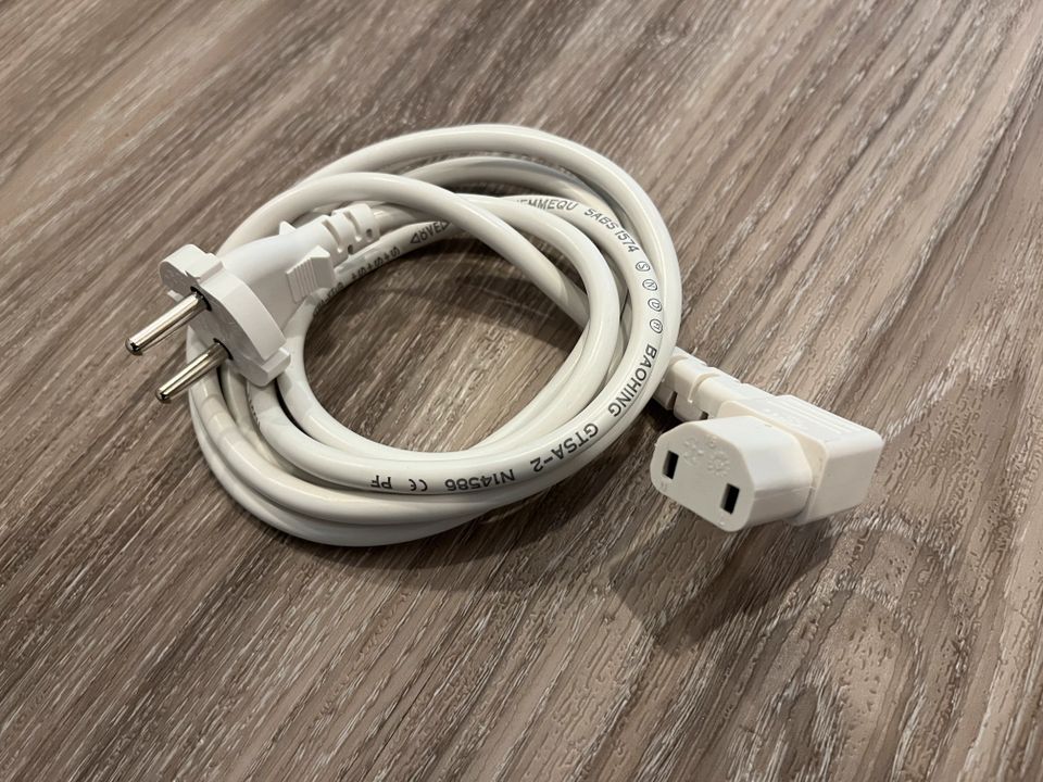 Weiß Strom Kabel Roborock S7 S7 MAX S7 Plus S70 S75 G10 Netzkabel in Winnenden