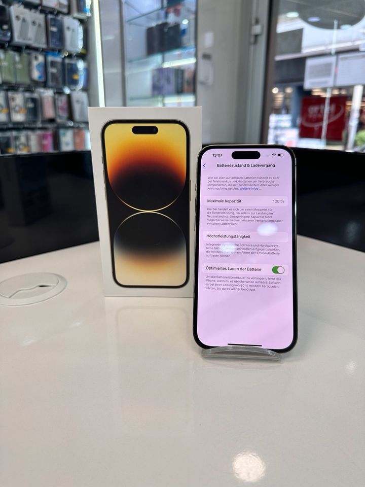 TOP ANGEBOT⭐️ Apple IPhone 14 Pro 256GB *WIE NEU* 6 Monate Gar in Aschaffenburg