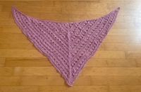 ❤️ Dreieckstuch Schal rosa Baumwolle handgemacht gehäkelt ❤️ Rheinland-Pfalz - Nieder-Olm Vorschau
