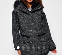 Neuw. Superdry Fjord Ovoid Parka/Jacke Gr. 34 (36) grau-schwarz Niedersachsen - Gehrde Vorschau