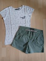 wie NEU: 2-tlg. Set, Shorts/Bermuda/kurze Hose + T-Shirt/Top, XS Rheinland-Pfalz - Wissen Vorschau