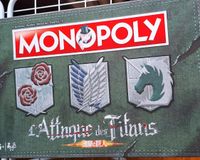 Attack on Titan Monopoly auf Französisch Hessen - Langen (Hessen) Vorschau