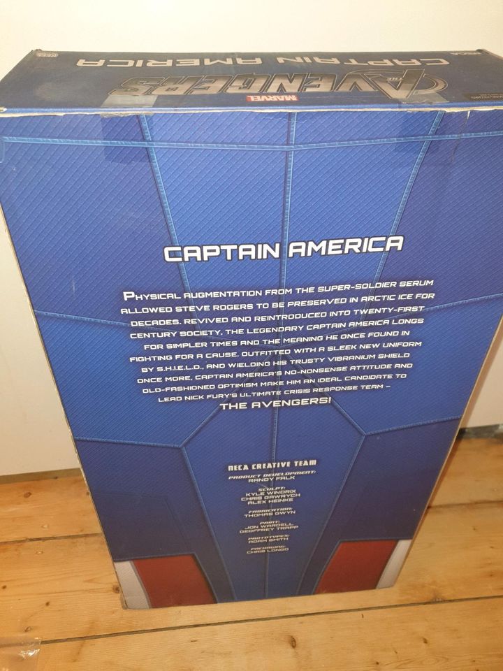 Captain America, Avengers, Neca, Figur, 1/4, 18", 45cm, OVP in Hamburg