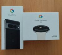 Google Pixel 7 Pro Obsidian und Google Watch LTE Berlin - Spandau Vorschau