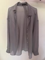 Elegante Bluse grau Gr. 38 Schleswig-Holstein - Bad Oldesloe Vorschau